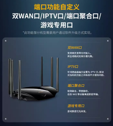 TP-LINK WiFi6 AX5400無(wú)線路由器全千兆高速網(wǎng)絡(luò)mesh千兆端口tplink家用穩(wěn)定大戶型全屋覆蓋宿舍5430